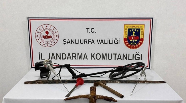 Haliliye'de Tarihi Alanlarda Suçüstü Operasyonu