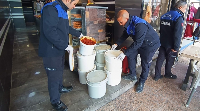 Haliliye Zabıta ekiplerinden Ramazan öncesi sıkı denetim 