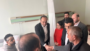 Kaymakam Ülkü ve Erhan Berk'ten Destek Ziyareti