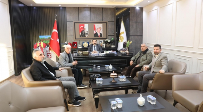 Kent Konseyi Üyelerinden Eş Başkan Serhat Dicle İnan'a Ziyaret