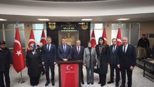 Milli Eğitim Bakanı Yusuf Tekin Şanlıurfa Valiliğini Ziyaret Etti