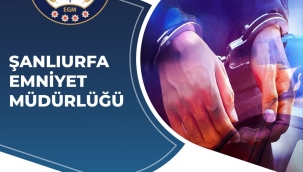 Şanlıurfa'da arananlara operasyonu 