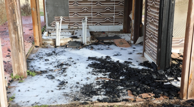 Şanlıurfa'da parkta yangın paniği