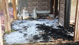 Şanlıurfa'da parkta yangın paniği