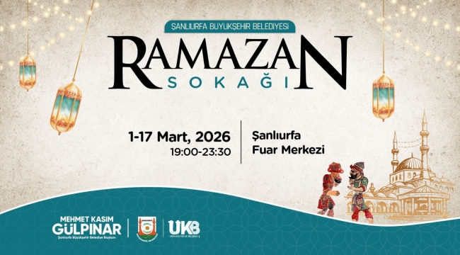 Şanlıurfa'da Ramazan Coşkusu Ramazan Sokağı'nda Yaşanacak