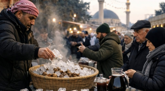 Şanlıurfa'da Ramazanın Olmassa Olmazı Meyan Şerbeti 