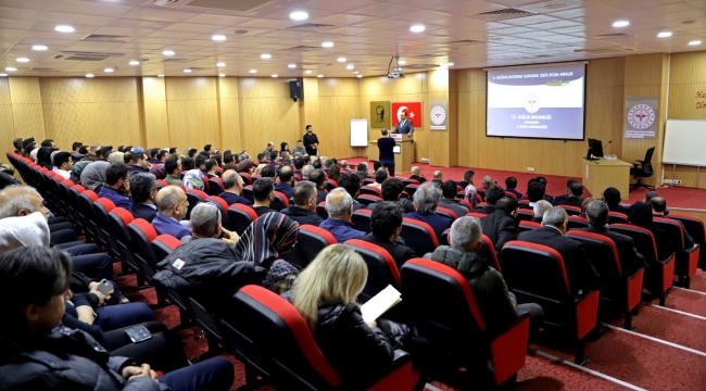 Şanlıurfa'da Sağlık Yöneticileri Değerlendirme Toplantısında Bir Araya Geldi