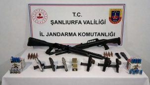 Şanlıurfa'da Silah Kaçakçılığına Büyük Darbe