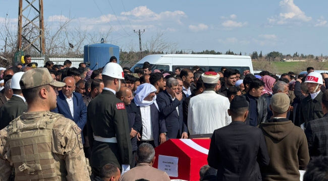 Şanlıurfalı asker gözyaşlarıyla defnedildi