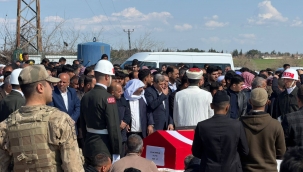 Şanlıurfalı asker gözyaşlarıyla defnedildi