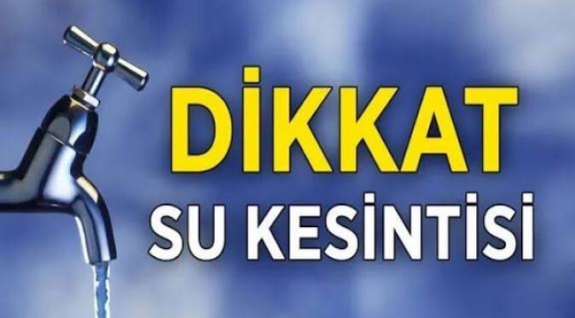 ŞUSKİ Paylaştı: Şanlıurfa'da Sular Kesilecek!