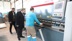 Üreten Belediye Modeli Büyüyor: Başkan Canpolat Üretimi Yerinde İnceledi