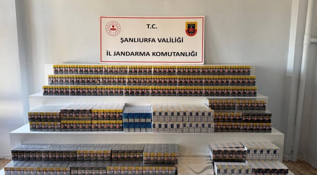 Viranşehir'de Kaçakçılığa Darbe: Binlerce Paket Sigara Ele Geçti
