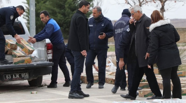 Viranşehir'de Zabıta Denetimi: 15 Binden Fazla Ürün Toplatılıp İmha Edildi