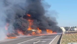 Viranşehir–Şanlıurfa Yolunda Yakıt Yüklü Tır Kazası