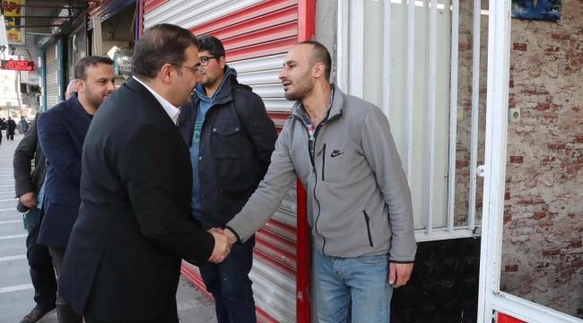 Başkan Canpolat  Devteyşti'de Vatandaşlarla Buluştu