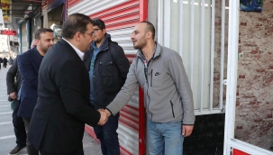 Başkan Canpolat  Devteyşti'de Vatandaşlarla Buluştu