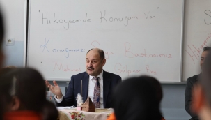 Başkan Gülpınar, "Hikayemde Konuğum Var" Etkinliğinde Öğrencilerle Buluştu