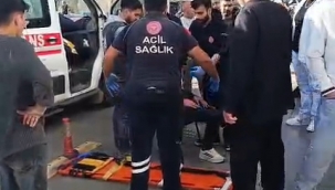 Birecik'te Kaldırımda Yürüyen Genç Ölümden Döndü!