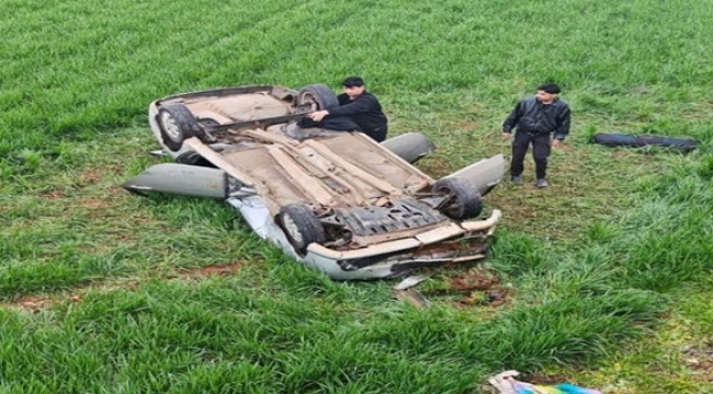 Bozova'da Otomobil Kazası: 2 Yaralı