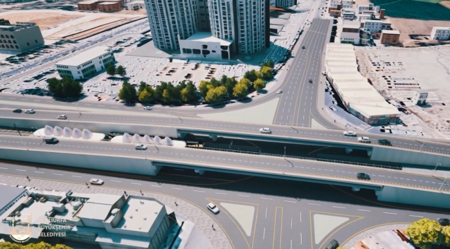 Evren Sanayi Sitesi'nin Ardından Akçakale Yolu'na Da Köprülü Kavşak Yapılıyor