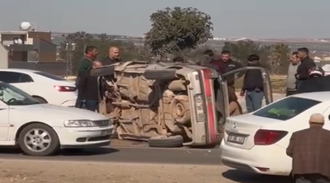 Eyyübiye'de Trafik Kazası: 1 Kişi Yaralandı