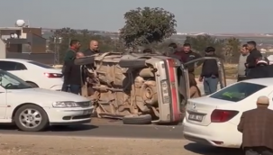 Eyyübiye'de Trafik Kazası: 1 Kişi Yaralandı
