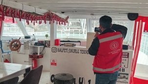 Halfeti'de Gezi Teknelerine Denetim