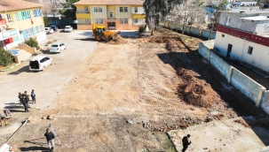 Harran'da Her Mahalleye Voleybol Ve Basketbol Sahası Kazandırılıyor 