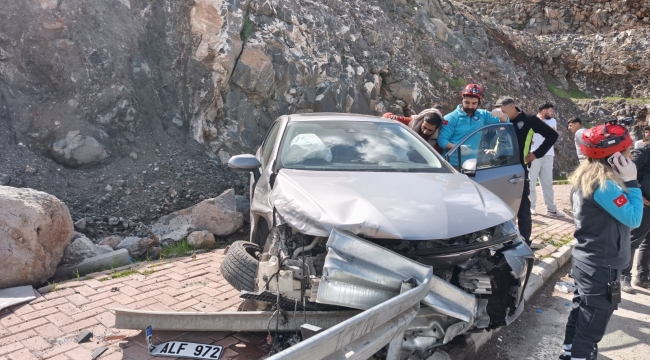 Karaköprü'de Yürekleri Ağza Getiren Kaza