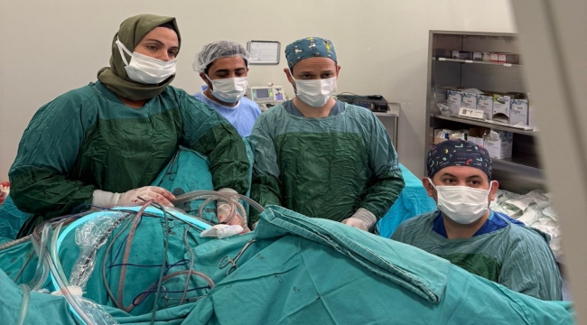 Şanlıurfa'da Bir İlklerden: V-NOTES Yöntemiyle Başarılı Operasyon