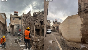 Şanlıurfa'da Deprem Sonrası Tarihi Sokaklar Yenileniyor