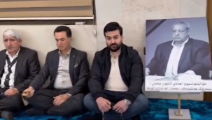 Şanlıurfa'da hayatını kaybeden Hadi Altun için Irak'ta taziye töreni