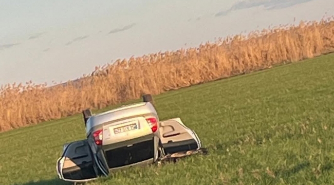 Şanlıurfa'da otomobil takla attı, 1 yaralı 