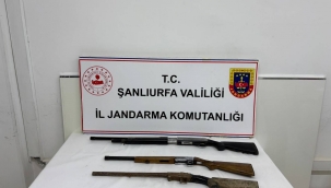 Şanlıurfa'da Ruhsatsız Silah Operasyonu: 3 Şüpheli Hakkında İşlem