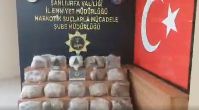 Şanlıurfa'da Skunk Baskını: 1 Şüpheli Gözaltında