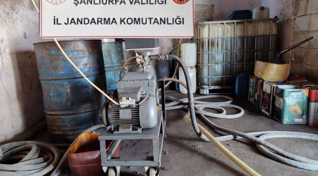 Viranşehir'de Bin 347 Litre Kaçak Akaryakıt Ele Geçirildi