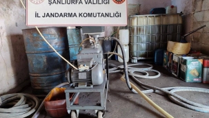 Viranşehir'de Bin 347 Litre Kaçak Akaryakıt Ele Geçirildi