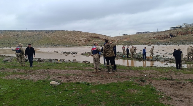 Viranşehir'de Dere Sularının Çekilmesiyle Ceset Ortaya Çıktı