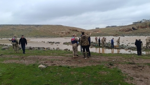 Viranşehir'de Dere Sularının Çekilmesiyle Ceset Ortaya Çıktı