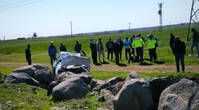 Viranşehir'de Otomobil Takla Attı, 1 Yaralı