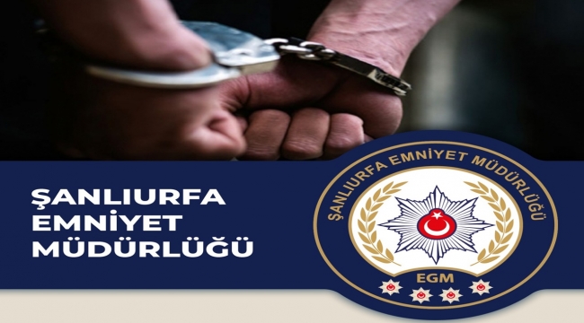 12 Yıl 6 Ay Cezalı Şahıs Akçakale'de Ele Geçirildi