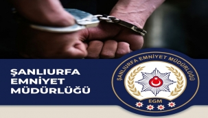 12 Yıl 6 Ay Cezalı Şahıs Akçakale'de Ele Geçirildi