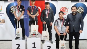 23 Nisan Çocuk Bayramı Dart Turnuvasında Ödüller Sahiplerini Buldu