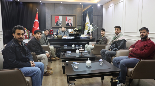 Amedspor Barikat Rıha Taraftar Grubu'ndan Eş Başkan İnan'a Ziyaret