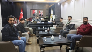 Amedspor Barikat Rıha Taraftar Grubu'ndan Eş Başkan İnan'a Ziyaret