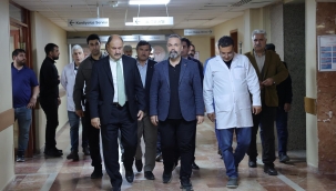 Başkan Gülpınar'dan Yaralı Öğrencilere Ziyaret