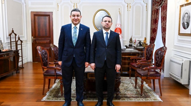 Başkan Özyavuz Adalet Bakanı Akın Gürlek'i Ziyaret Etti