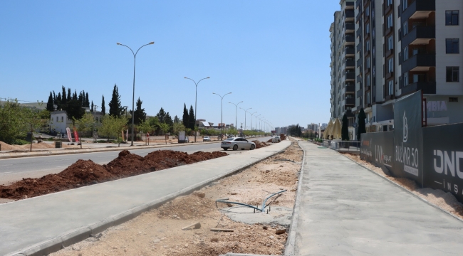 Bisiklet Yolunda Çalışmalar Devam Ediyor