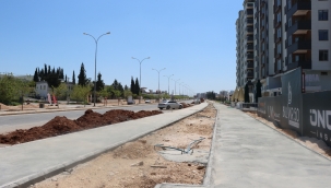 Bisiklet Yolunda Çalışmalar Devam Ediyor